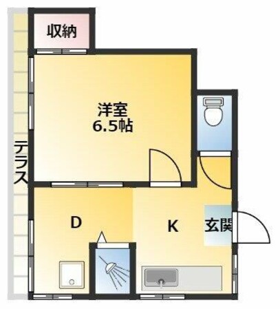 西町ハウスの物件間取画像